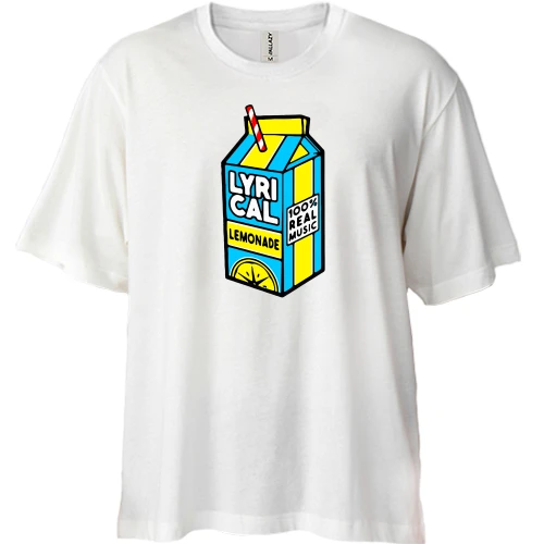 Футболка двонитка Oversize Lyrical Lemonade