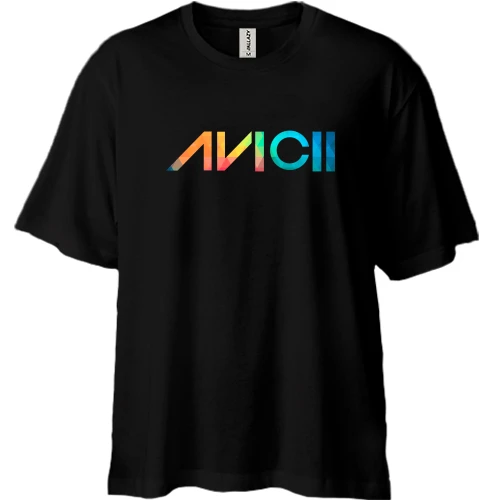 Футболка двунитка Oversize Avicii