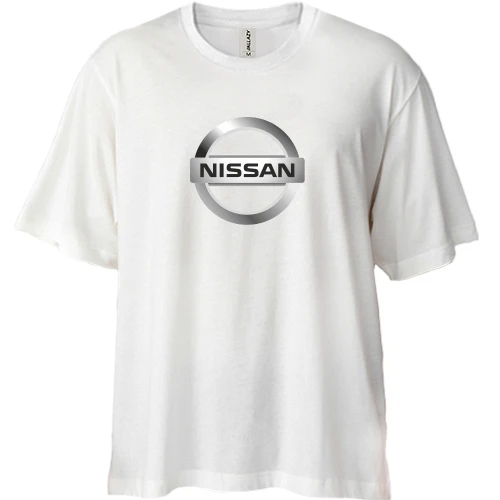 Футболка двунитка Oversize Nissan
