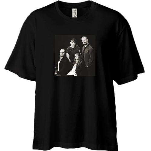 Футболка двонитка Oversize, Чорний, Guano Apes (В повному складі)