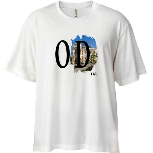 Футболка двунитка Oversize od.ua (Одесса)
