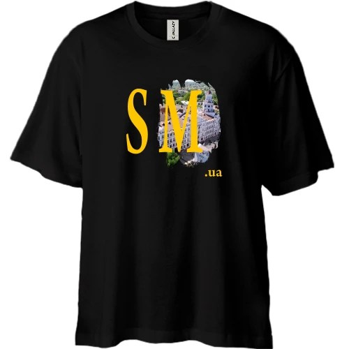 Футболка двонитка Oversize sm.ua (Суми)