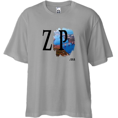 Футболка двунитка Oversize zp.ua (Запорожье)