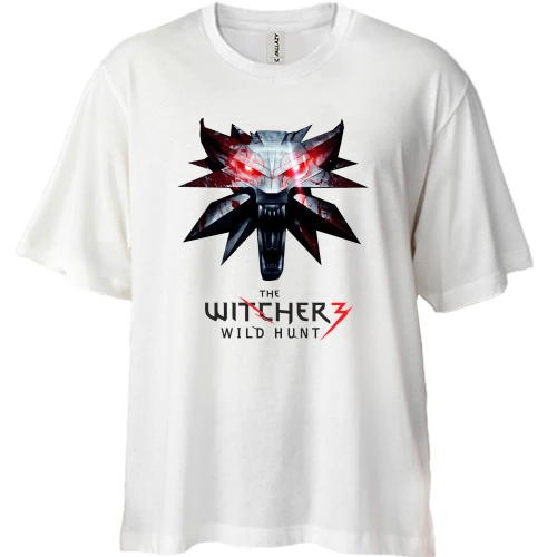 Футболка двонитка Oversize The Witcher 3