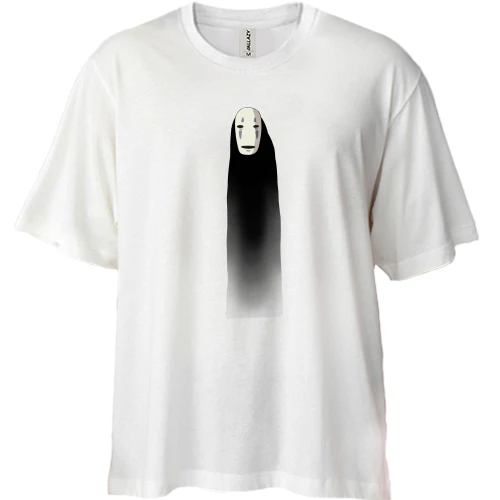 Футболка двунитка Oversize No Face Man