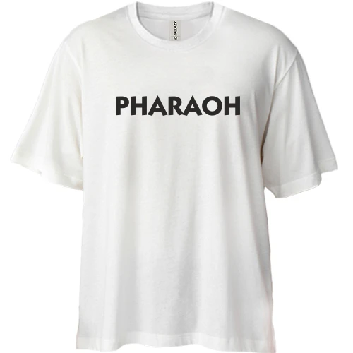 Футболка двунитка Oversize, Белый, PHARAOH