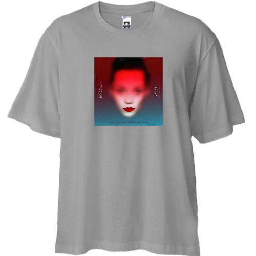 Футболка двонитка Oversize Dakooka - Форма