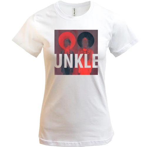 Женская футболка Unkle