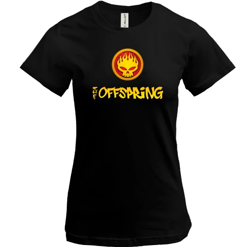 Жіноча футболка, Чорний, The Offspring (d)