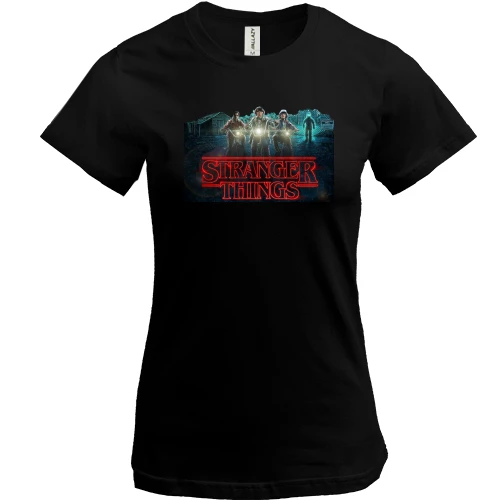 Женская футболка Stranger Things