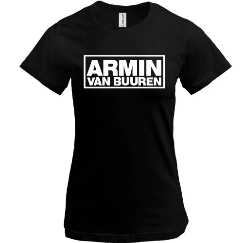 Жіноча футболка, чорний, Armin Van Buuren