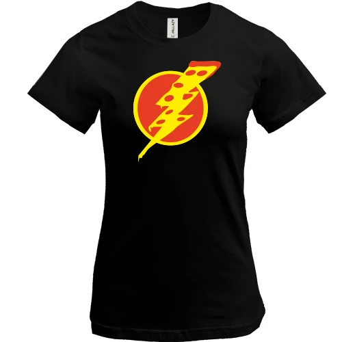 Жіноча футболка Flash Pizza