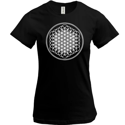 Женская футболка, Черный, c Bring me the horizon - Sempiternal