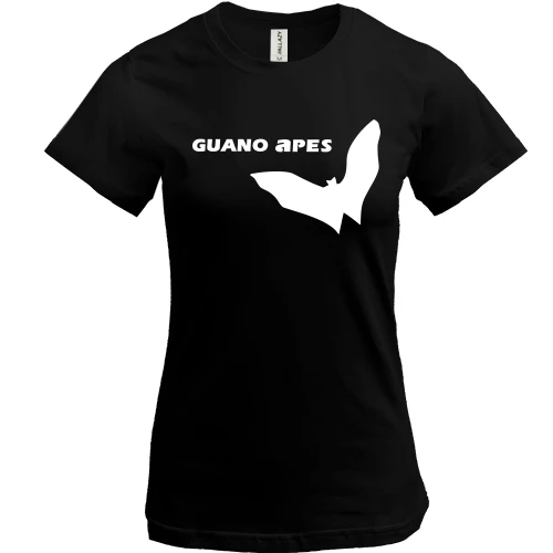 Жіноча футболка, Чорний, Guano Apes Logo