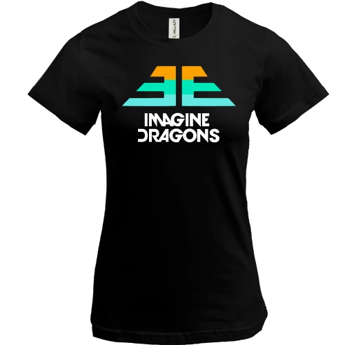 Жіноча футболка, Чорний, Imagine Dragons Envolve