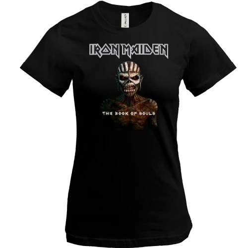 Женская футболка, Черный, Iron Maiden - The Book of Souls