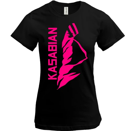 Жіноча футболка, Чорний, Kasabian (2)