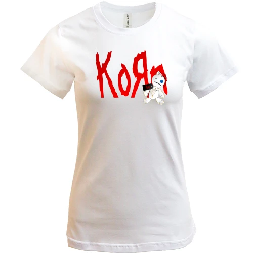 Жіноча футболка Korn Doll
