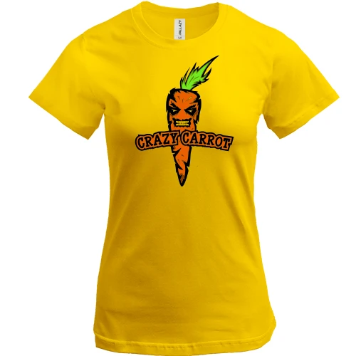 Женская футболка Crazy Carrot