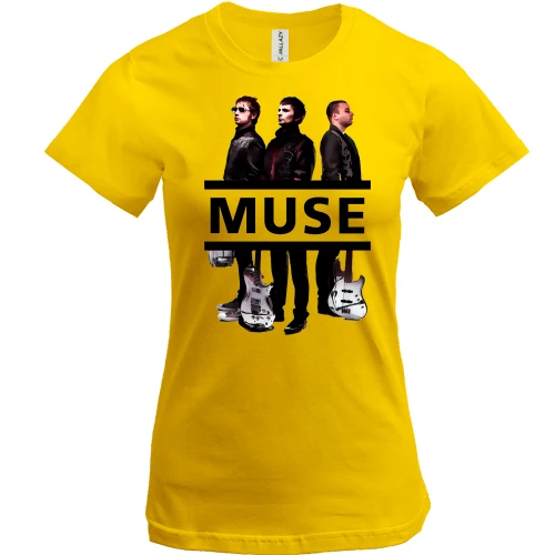 Женская футболка Muse Band (арт)