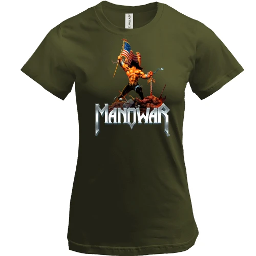 Жіноча футболка Manowar - Warriors of the World