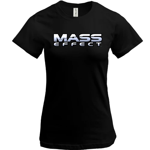 Женская футболка, Черный, Mass Effect
