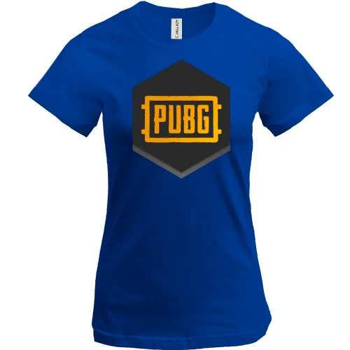 Женская футболка, Синий, PUBG (3)