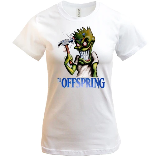 Женская футболка, Белый, The Offspring - Hammerhead