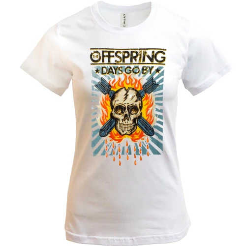 Жіноча футболка, Білий, The Offspring - Days Go By (2)