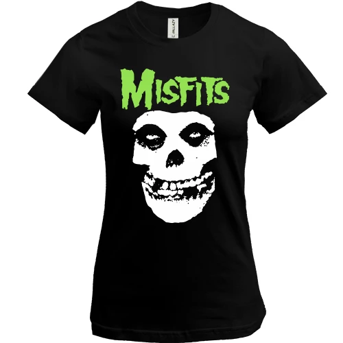 Жіноча футболка, Чорний, The Misfits (2)