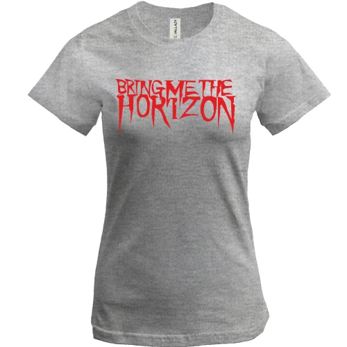 Жіноча футболка, Білий, Bring me the horizon