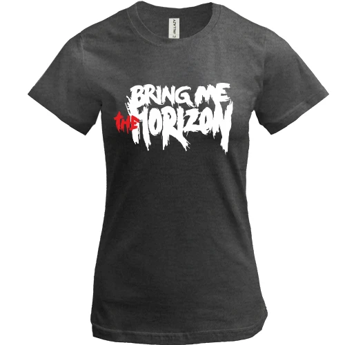Жіноча футболка, Чорний, Bring me the horizon (BMTH)