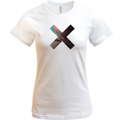 Женская футболка, Синий, с The XX (2)