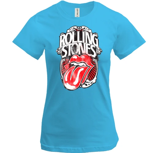 Женская футболка, Белый, Rolling Stones ART