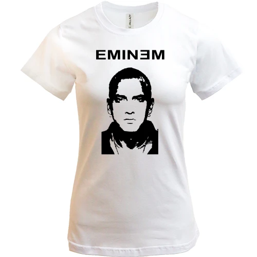 Жіноча футболка Eminem (з силуетом)