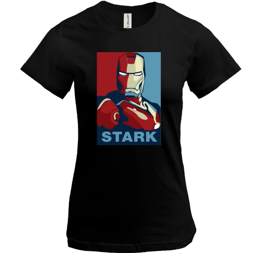 Жіноча футболка, Чорний, STARK