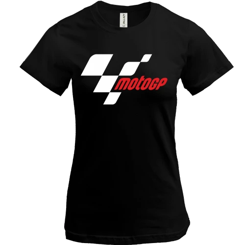 Женская футболка, белый, MotoGP