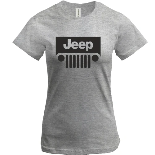 Женская футболка, Белый, Jeep