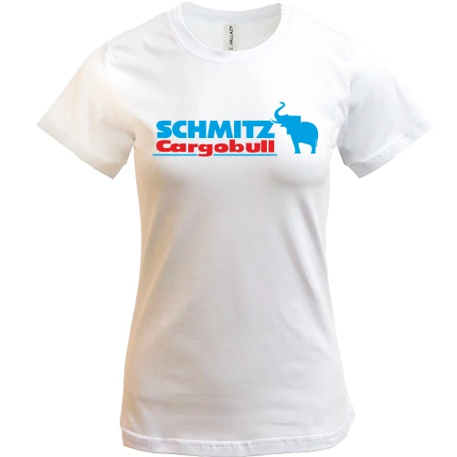 Жіноча футболка, Білий, Schmitz Cargobull