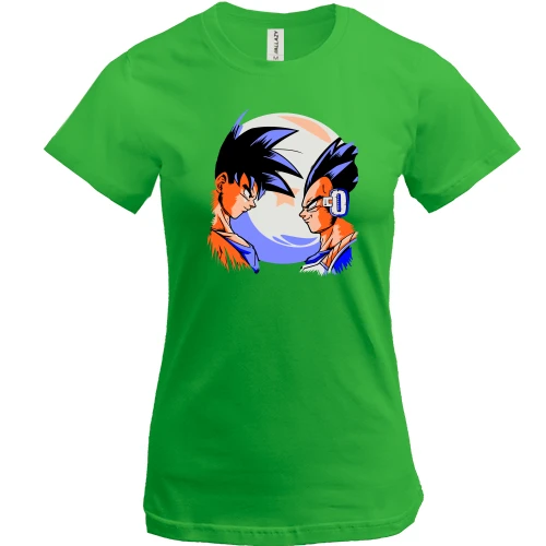 Женская футболка Goku Son