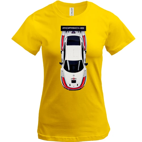 Женская футболка с Porsche