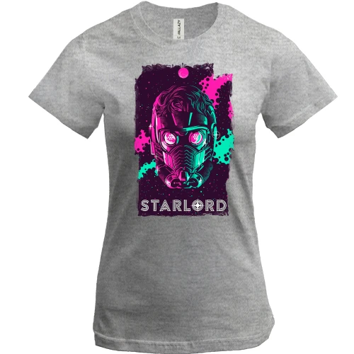 Женская футболка Star Lord (Стражи Галактики)