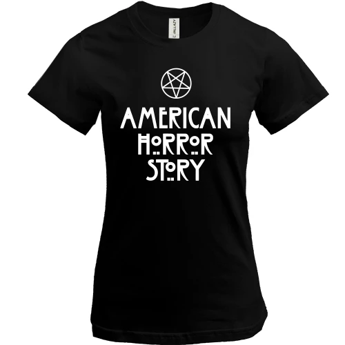Женская футболка, черный, American Horror Story