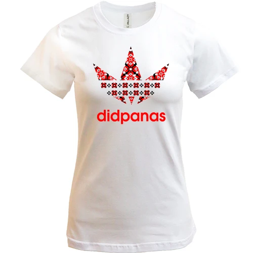 Женская футболка, Белый, Didpanas
