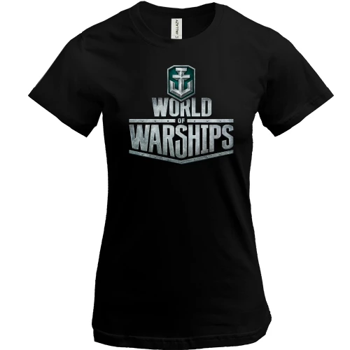 Женская футболка, Черный, World of Warships