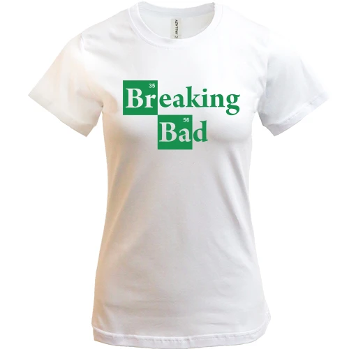 Женская футболка, Белый, Breaking Bad