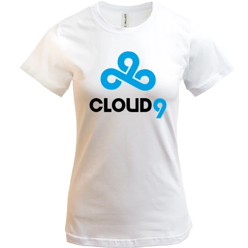 Женская футболка Cloud 9