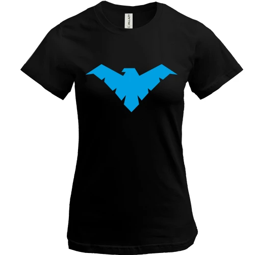 Жіноча футболка, Чорний, Nightwing