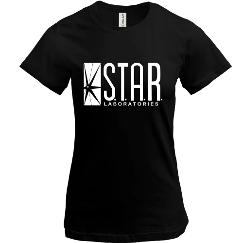 Жіноча футболка, Чорний, S.T.A.R. Labs