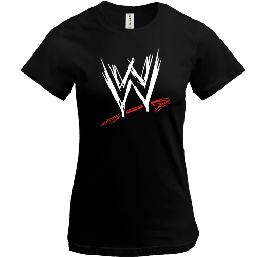 Женская футболка, Черный, WWE